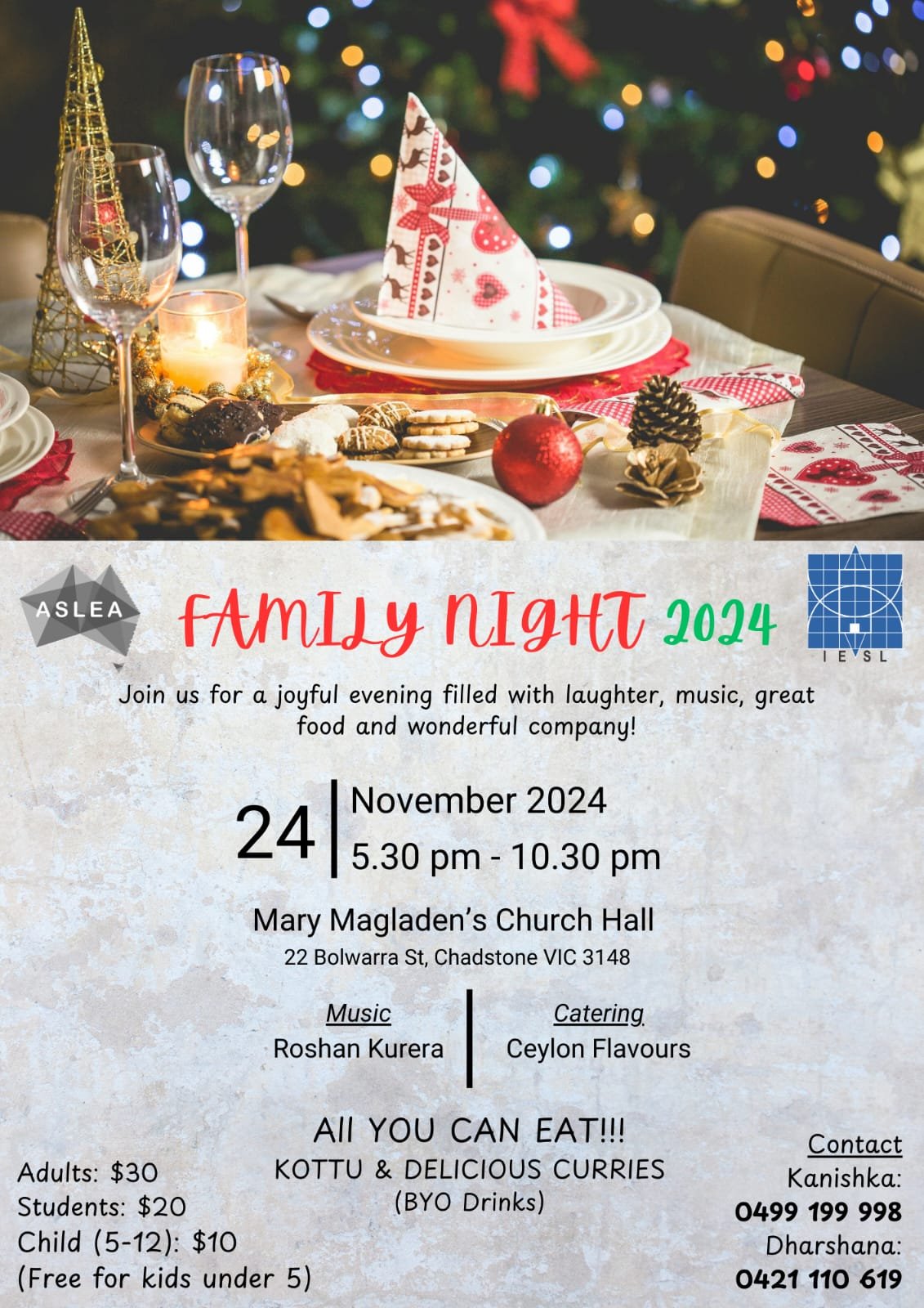 ASLEA Family Night 2024